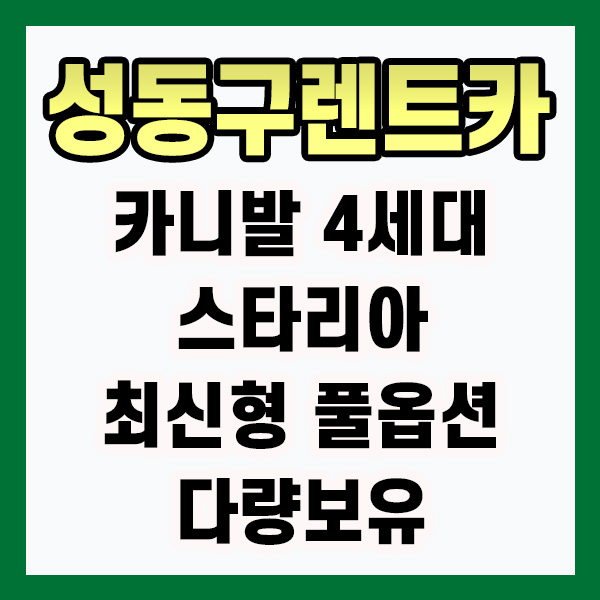 성동구렌트카